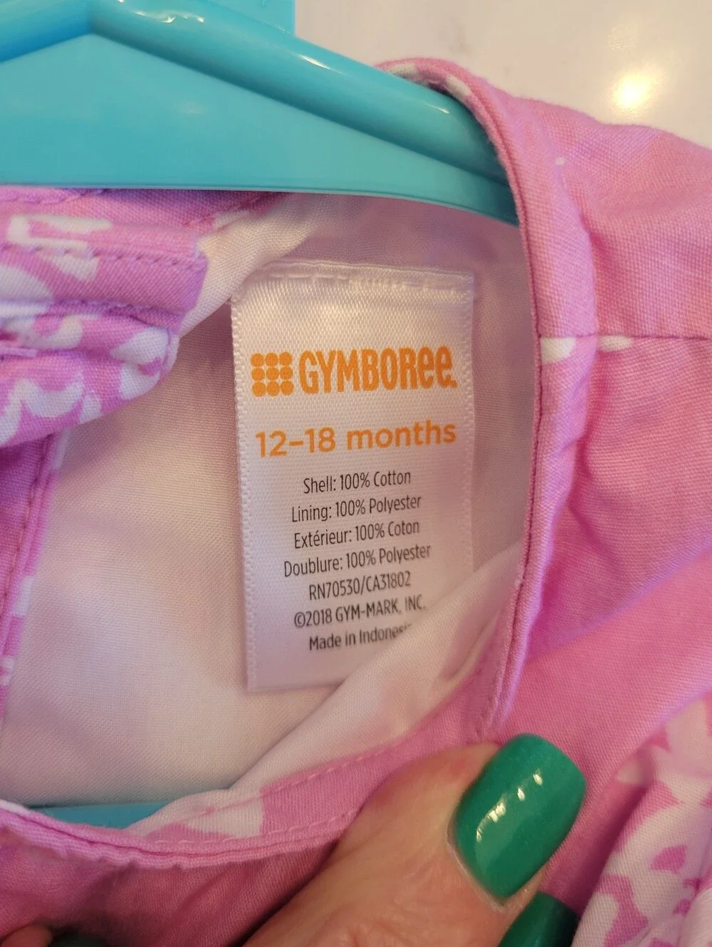 Gymboree Pink Floral Dress